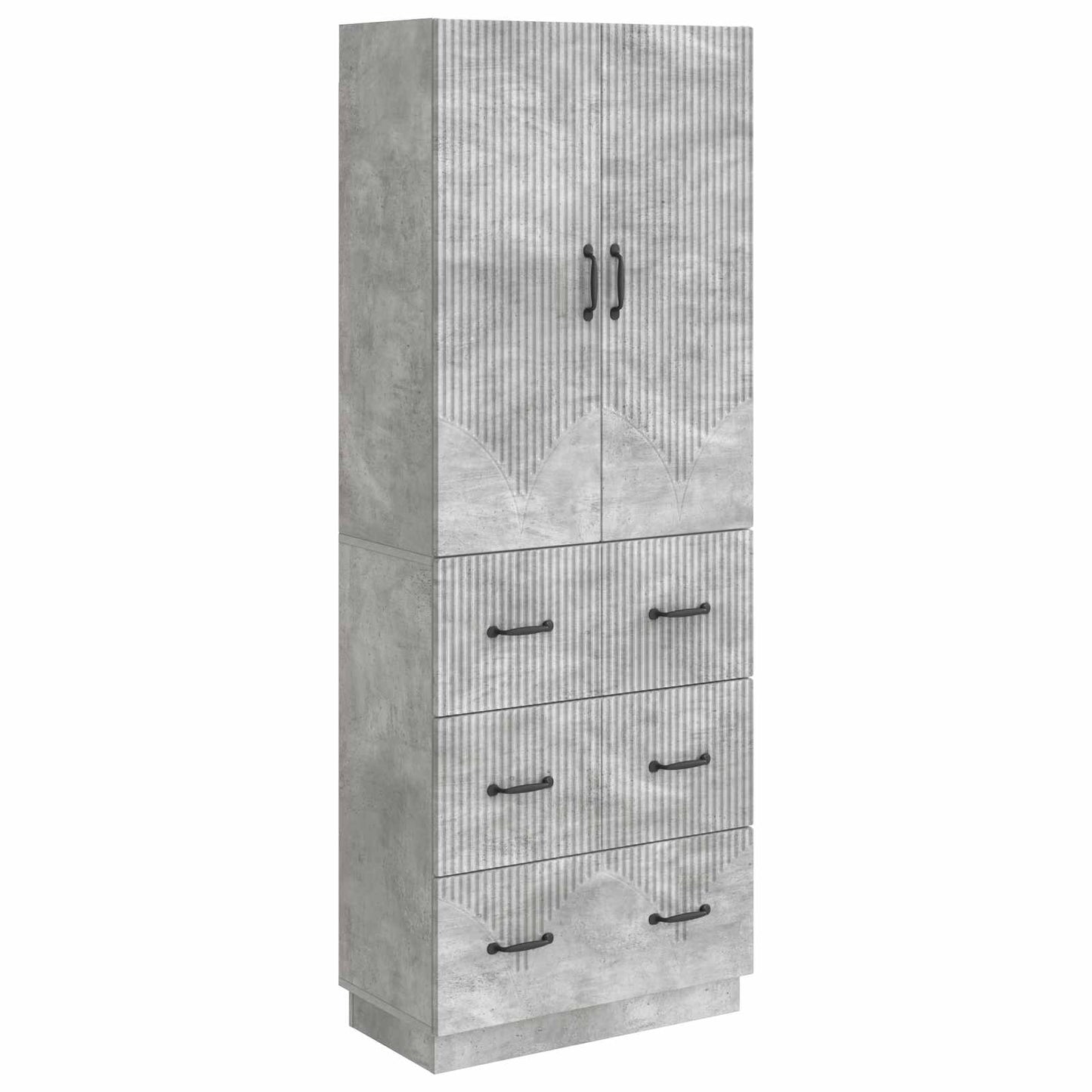 vidaXL Cabinet Set 2 pcs 66 x 34.5 x 87 cm Engineered Wood