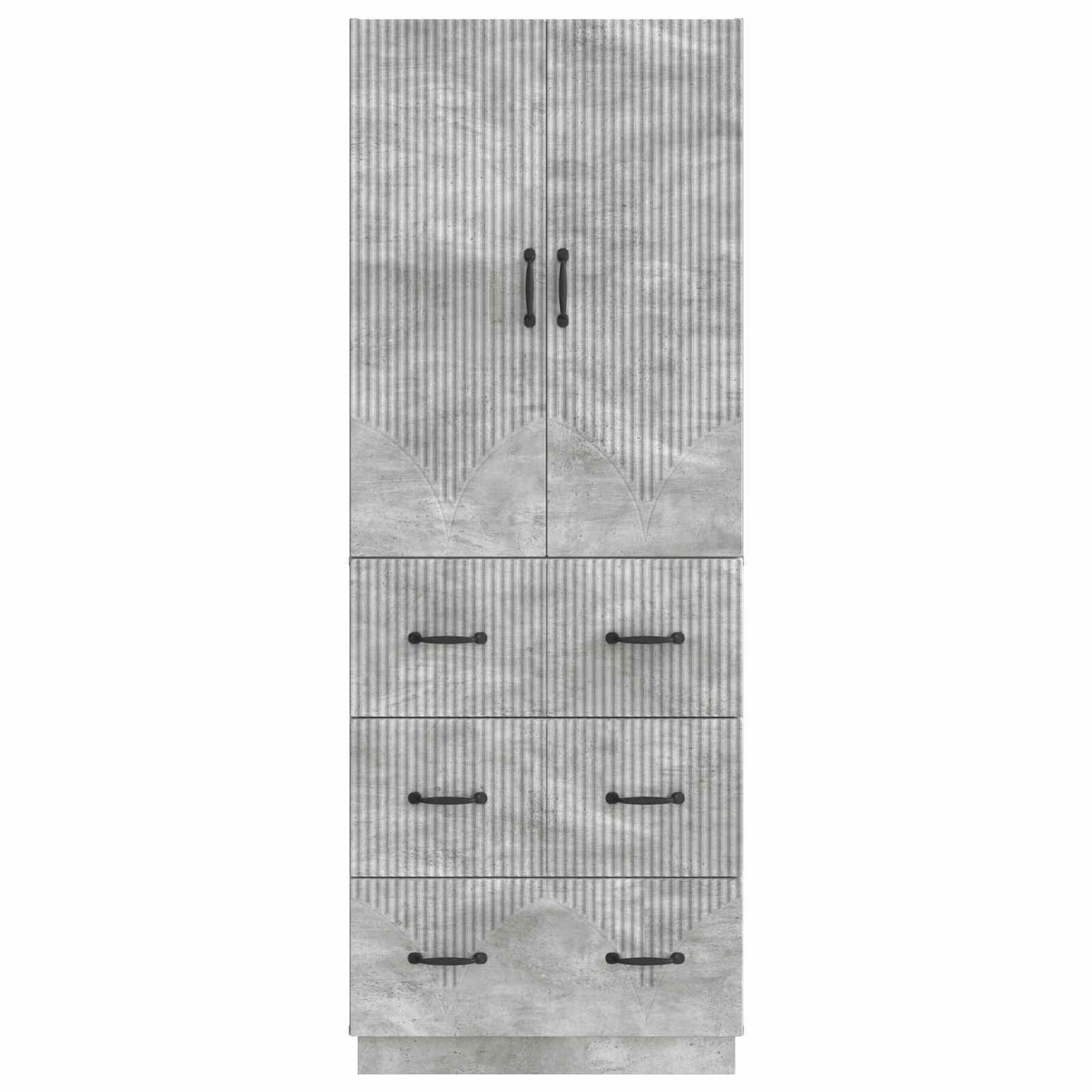 vidaXL Cabinet Set 2 pcs 66 x 34.5 x 87 cm Engineered Wood