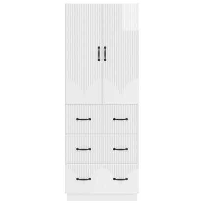 vidaXL Cabinet Set 2 pcs 66 x 34.5 x 87 cm Engineered Wood