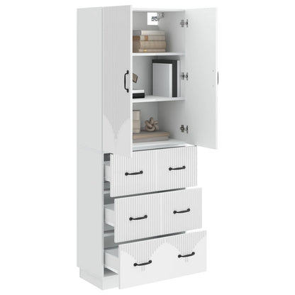 vidaXL Cabinet Set 2 pcs 66 x 34.5 x 87 cm Engineered Wood