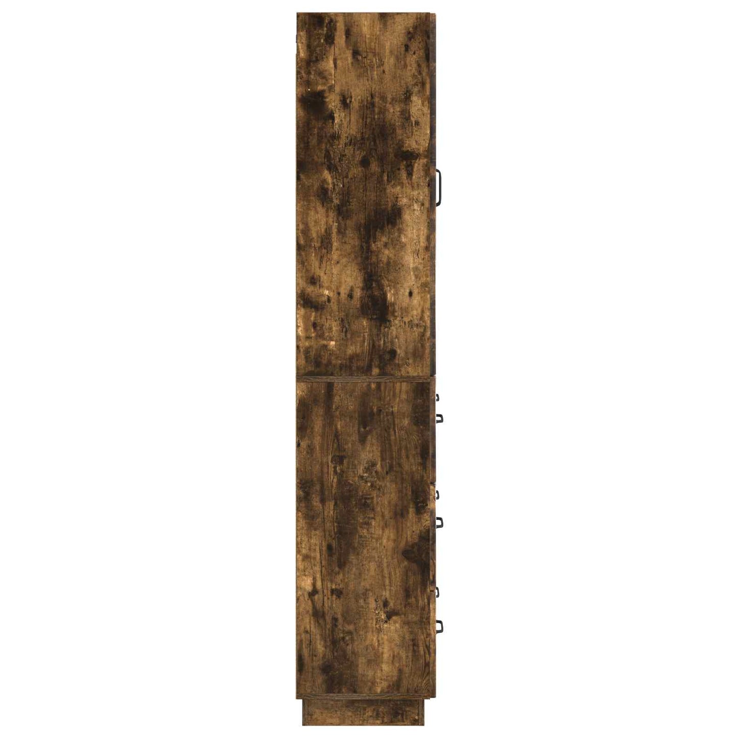 vidaXL Cabinet Set 2 pcs 66 x 34.5 x 87 cm Engineered Wood Smoked Oak