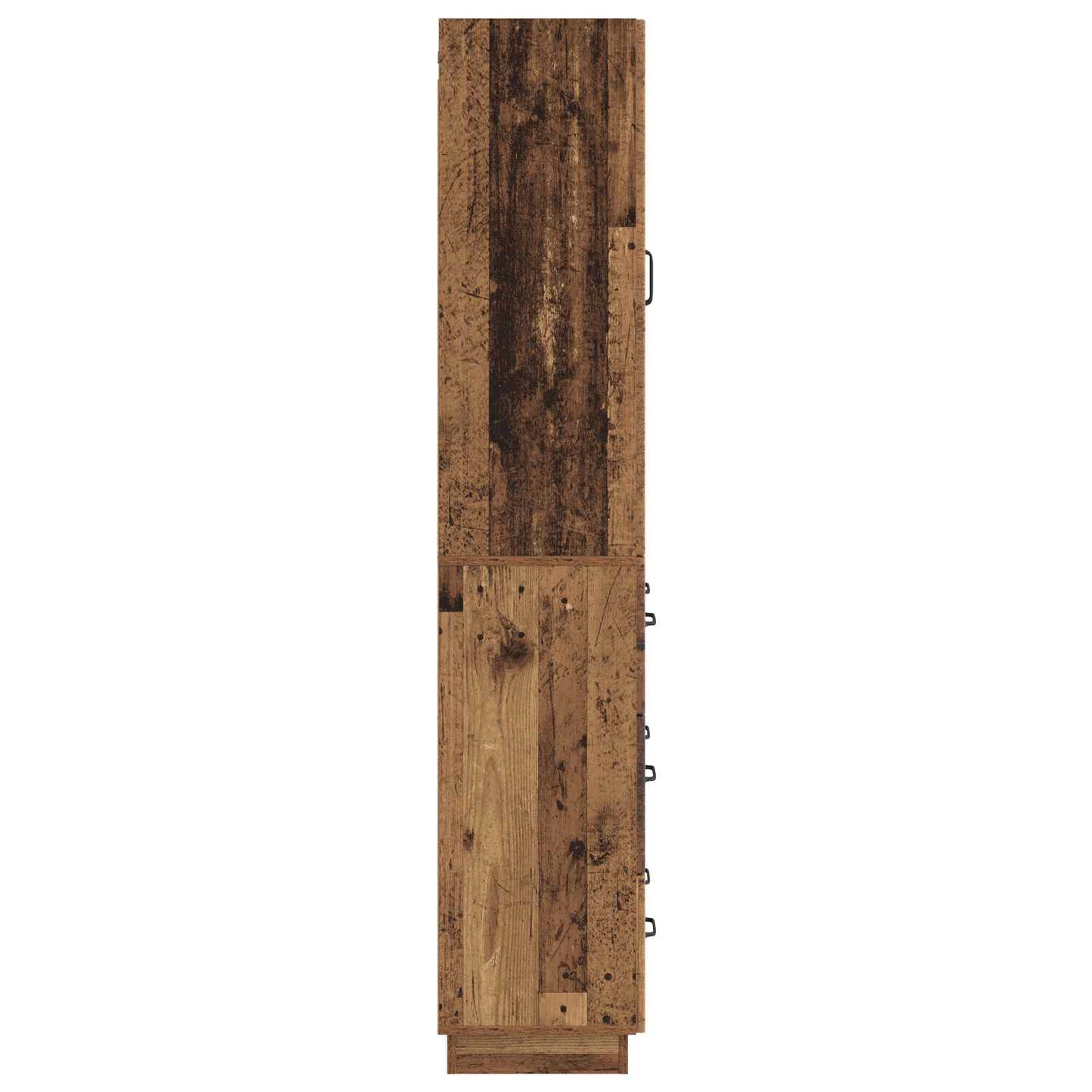 vidaXL Cabinet Set 2 pcs 66 x 34.5 x 87 cm Engineered Wood Old Wood