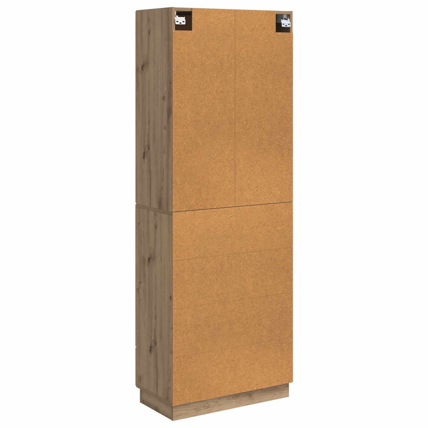 vidaXL Cabinet Set 2 pcs 66 x 34.5 x 87 cm Engineered Wood Artisan Oak