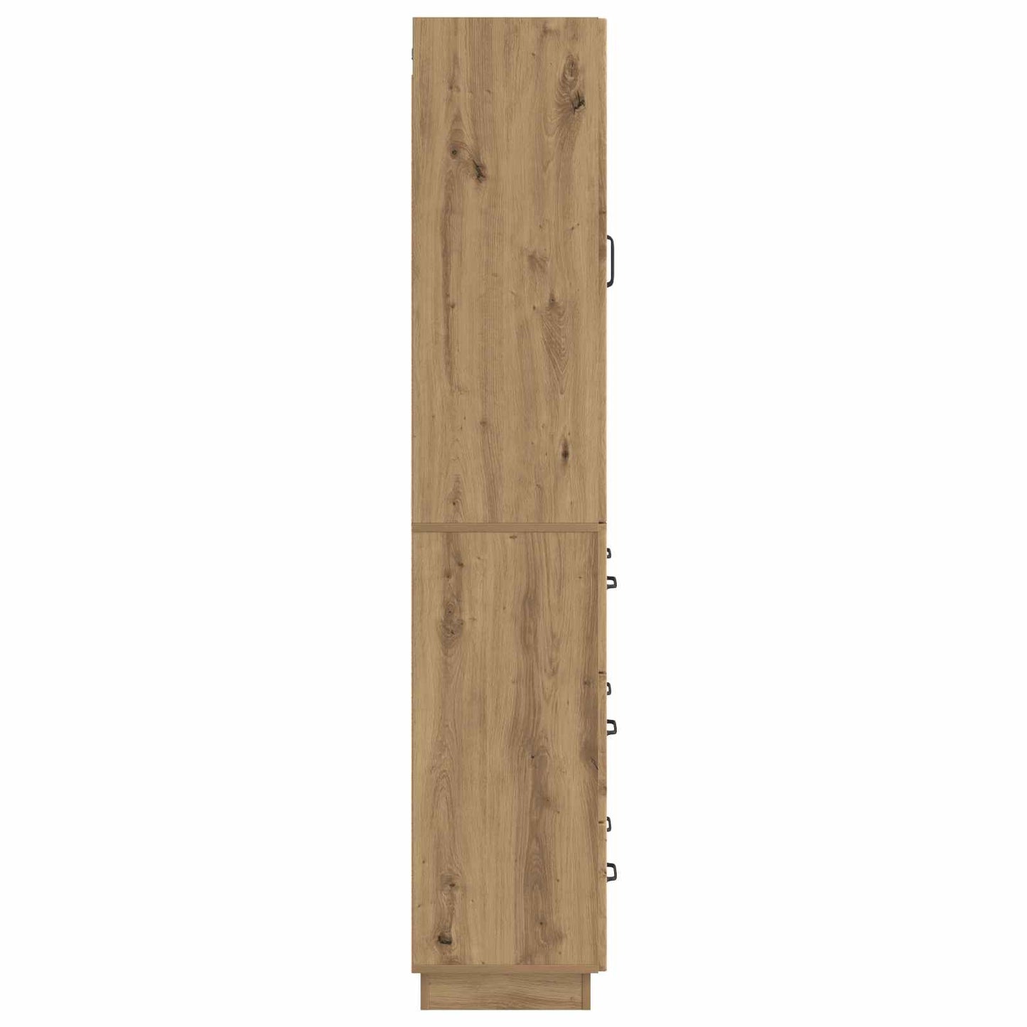 vidaXL Cabinet Set 2 pcs 66 x 34.5 x 87 cm Engineered Wood Artisan Oak