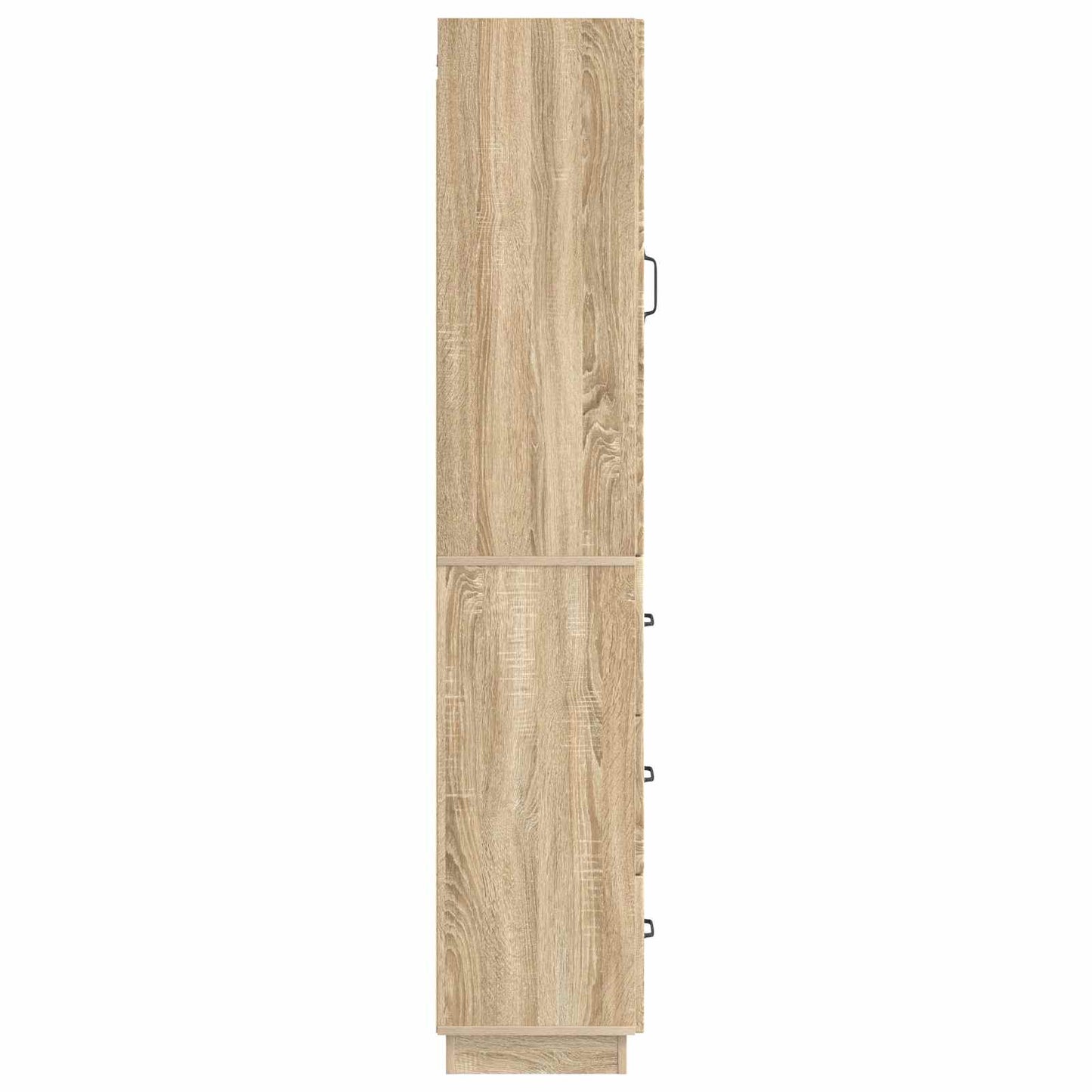 vidaXL Cabinet Set 2 pcs 33 x 34.5 x 87 cm Engineered Wood Sonoma Oak