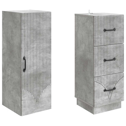 vidaXL Cabinet Set 2 pcs 33 x 34.5 x 87 cm Engineered Wood