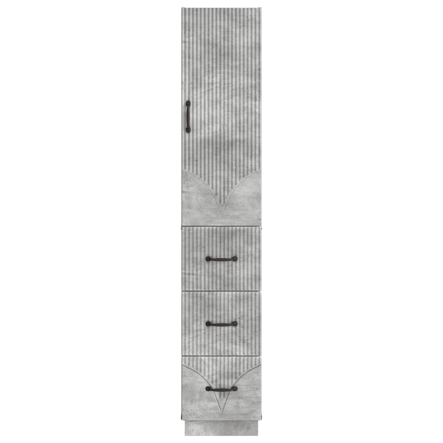 vidaXL Cabinet Set 2 pcs 33 x 34.5 x 87 cm Engineered Wood