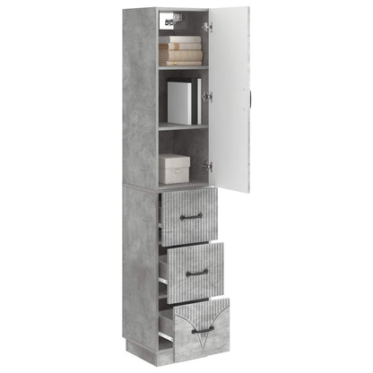 vidaXL Cabinet Set 2 pcs 33 x 34.5 x 87 cm Engineered Wood