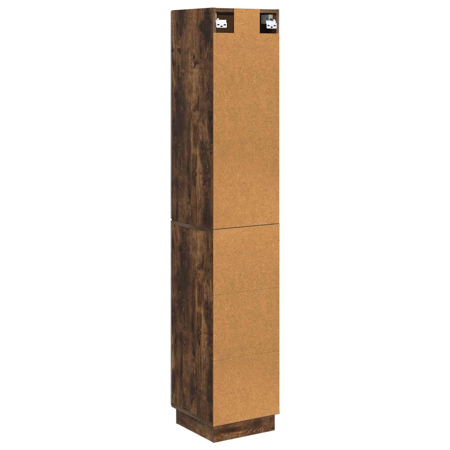 vidaXL Cabinet Set 2 pcs Smoked Oak 33 x 34.5 x 87 cm Engineered Wood