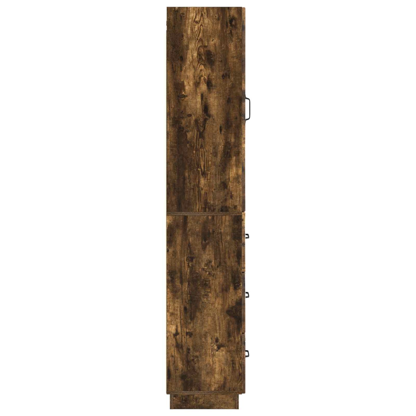 vidaXL Cabinet Set 2 pcs Smoked Oak 33 x 34.5 x 87 cm Engineered Wood