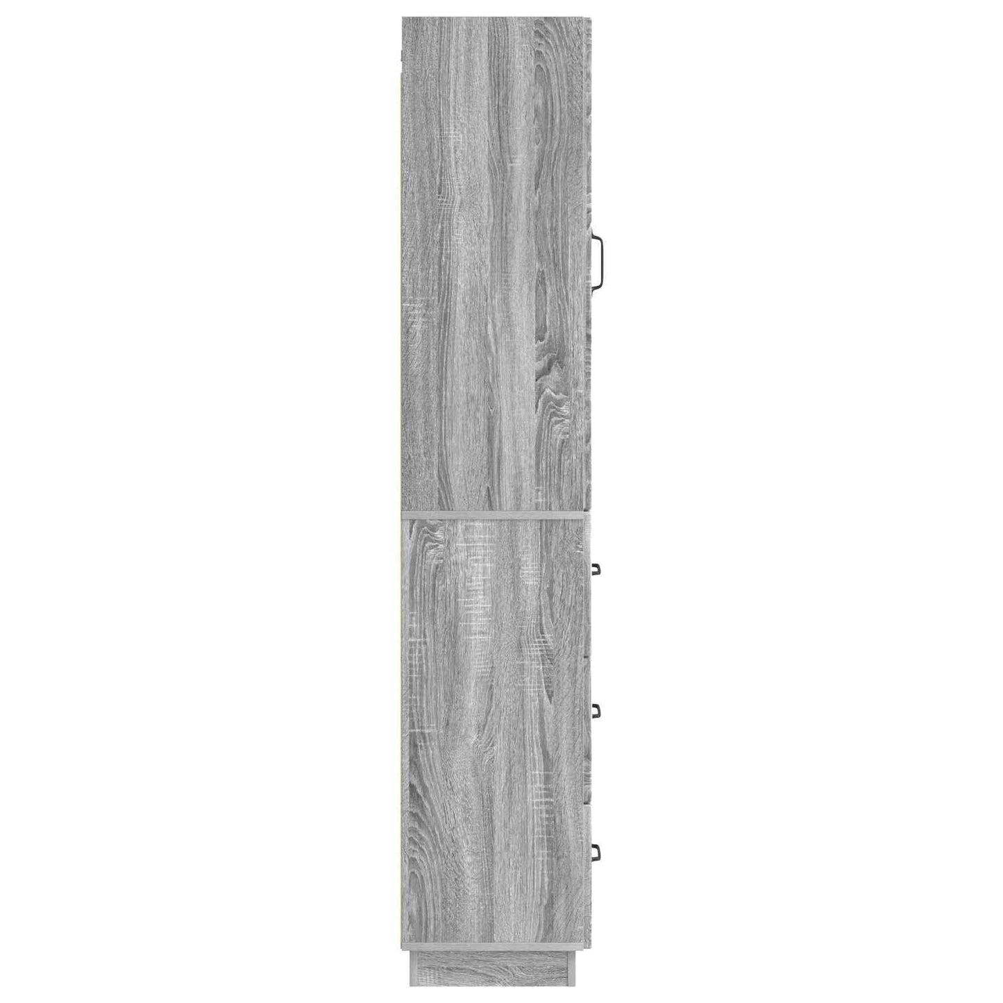 vidaXL Cabinet Set 2 pcs Grey Sonoma 33 x 34.5 x 87 cm Engineered Wood