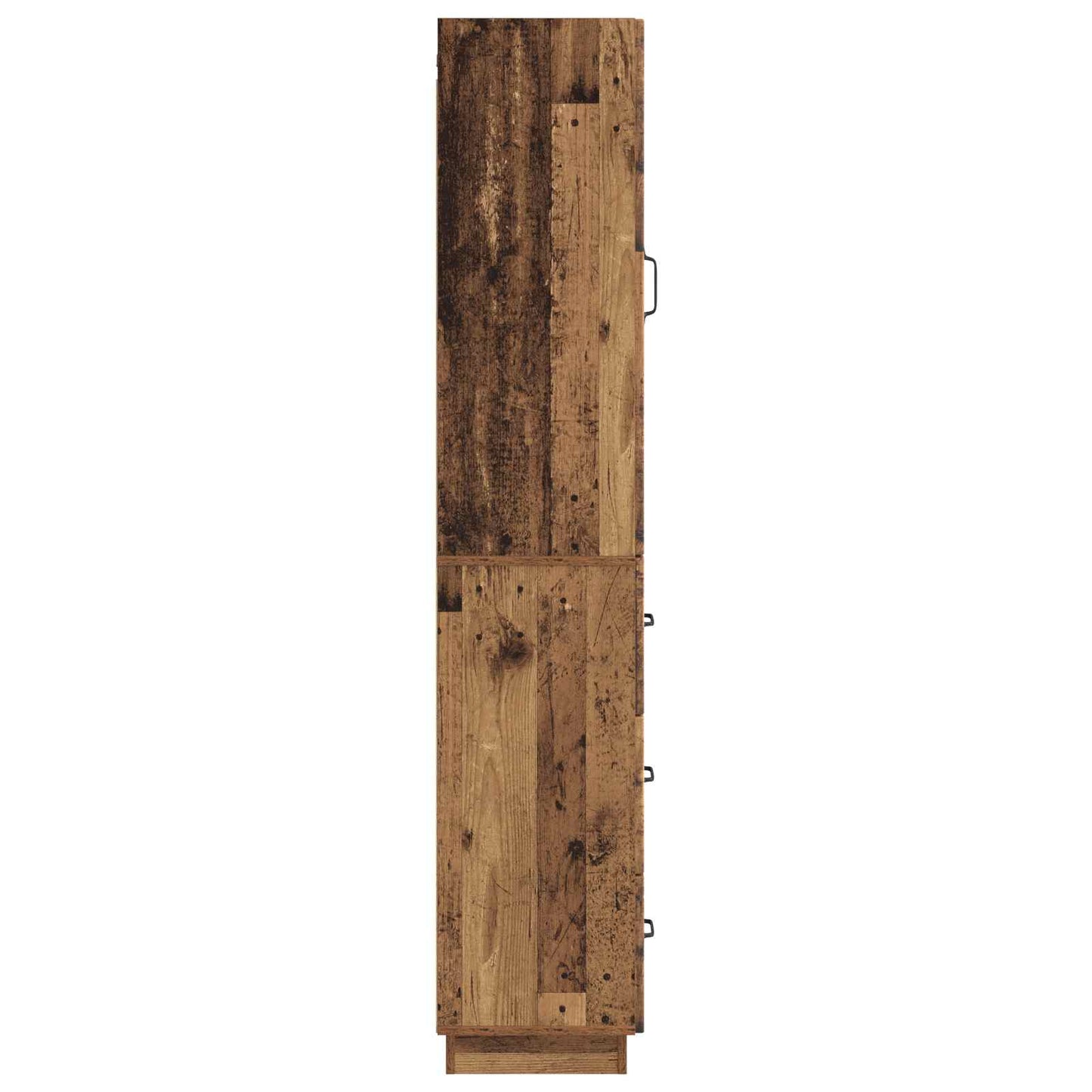vidaXL Cabinet Set 2 pcs 33 x 34.5 x 87 cm Engineered Wood Old Wood