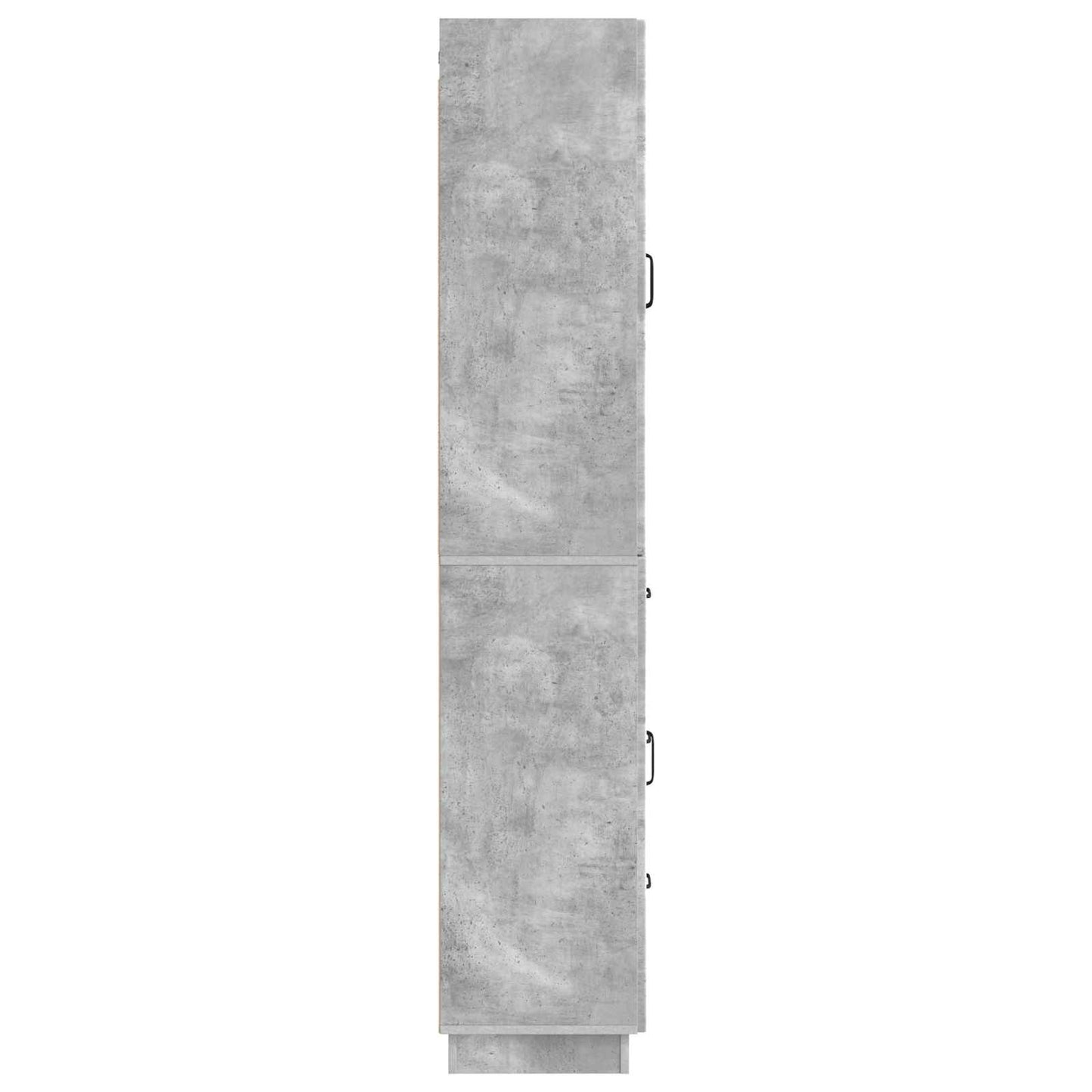 vidaXL Cabinet Set 2 pcs Concrete Grey Engineered Wood