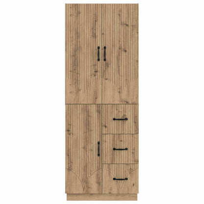 vidaXL Cabinet Set 2 pcs Artisan Oak Engineered Wood