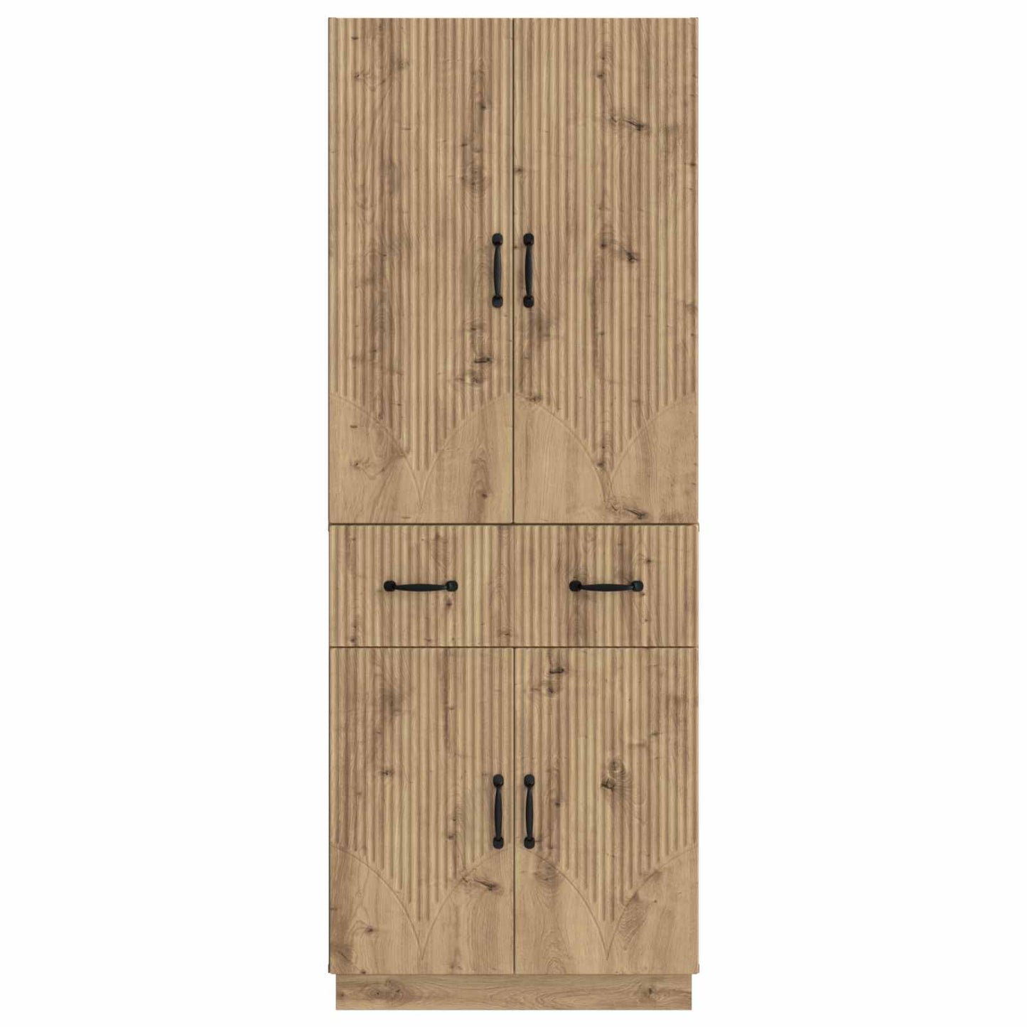vidaXL Cabinet Set 2 pcs Artisan Oak Engineered Wood