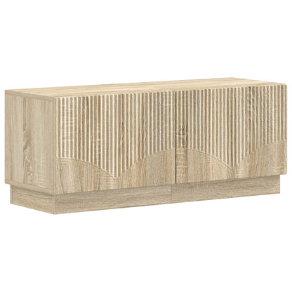 vidaXL 5 Piece LED TV Cabinet Sonoma Oak Engineered Wood