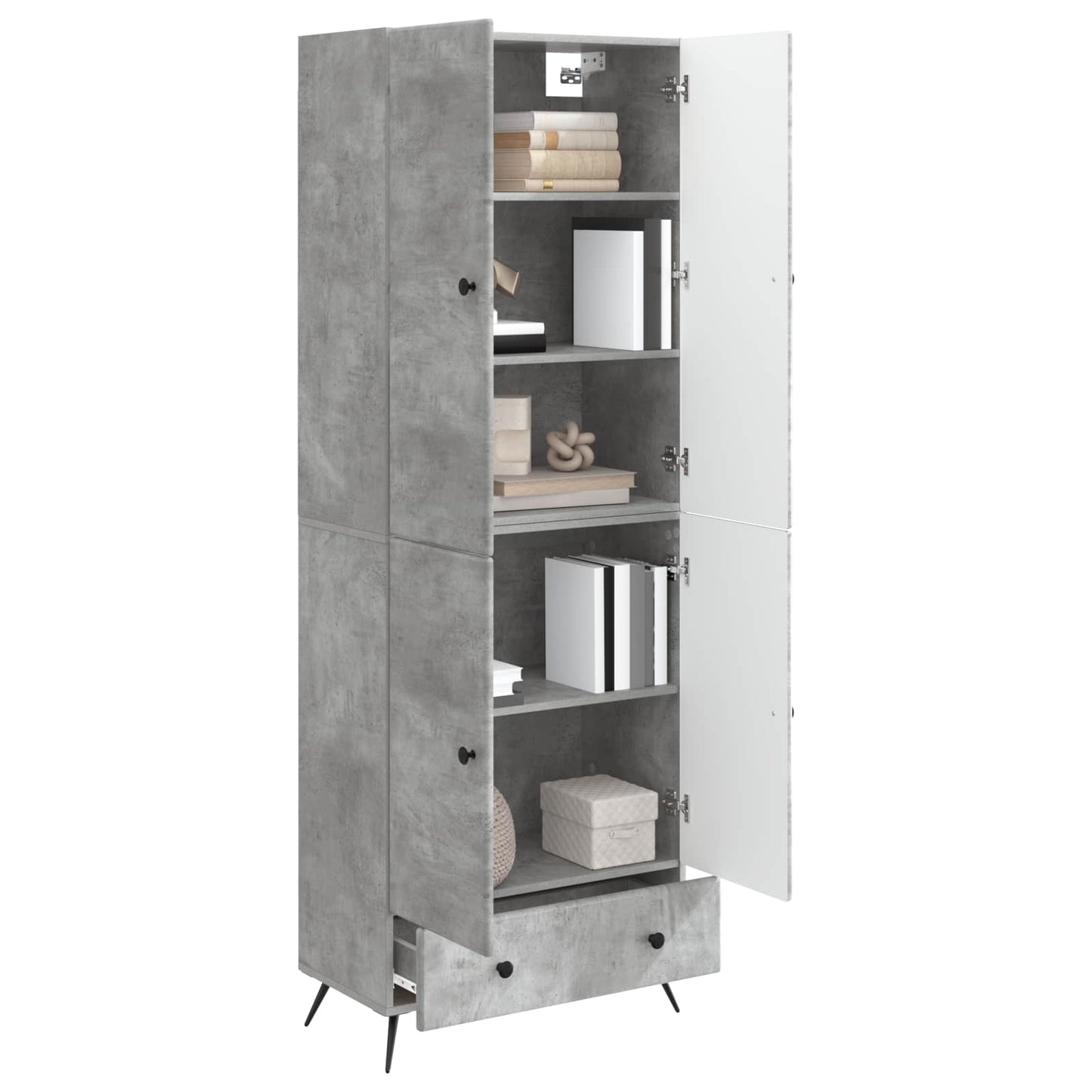 vidaXL Cabinet Set 2 pcs Engineered Wood