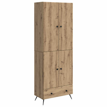 vidaXL Cabinet Set 2 pcs Artisan Oak Engineered Wood
