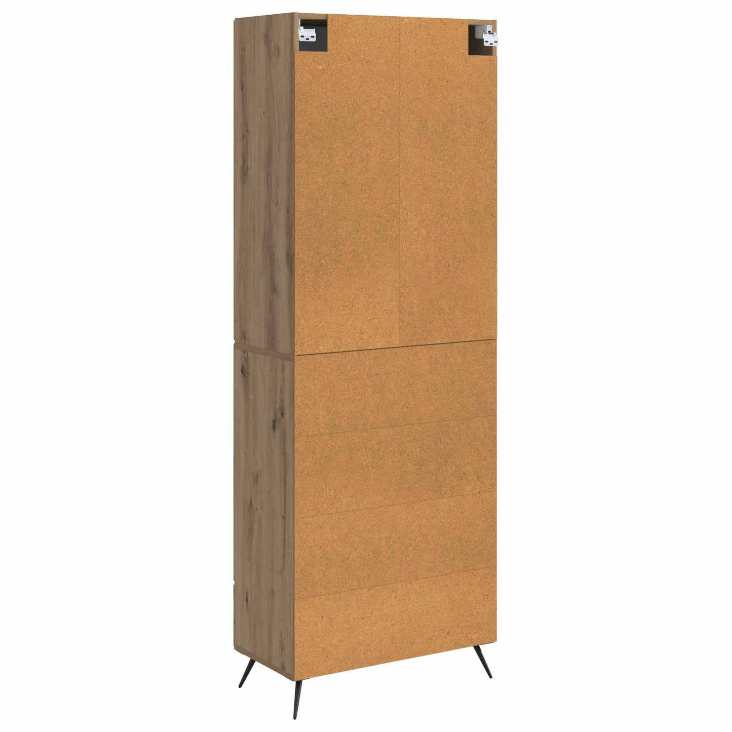 vidaXL Cabinet Set 2 pcs Artisan Oak Engineered Wood