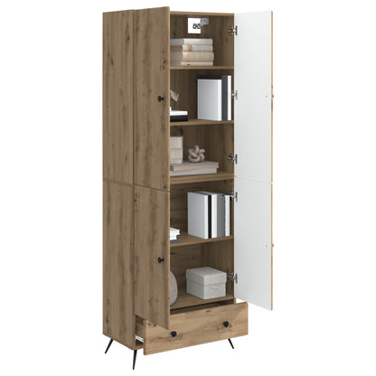 vidaXL Cabinet Set 2 pcs Artisan Oak Engineered Wood