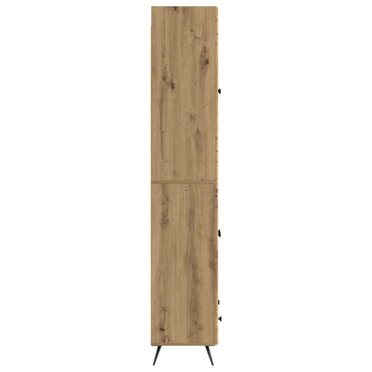 vidaXL Cabinet Set 2 pcs Artisan Oak Engineered Wood