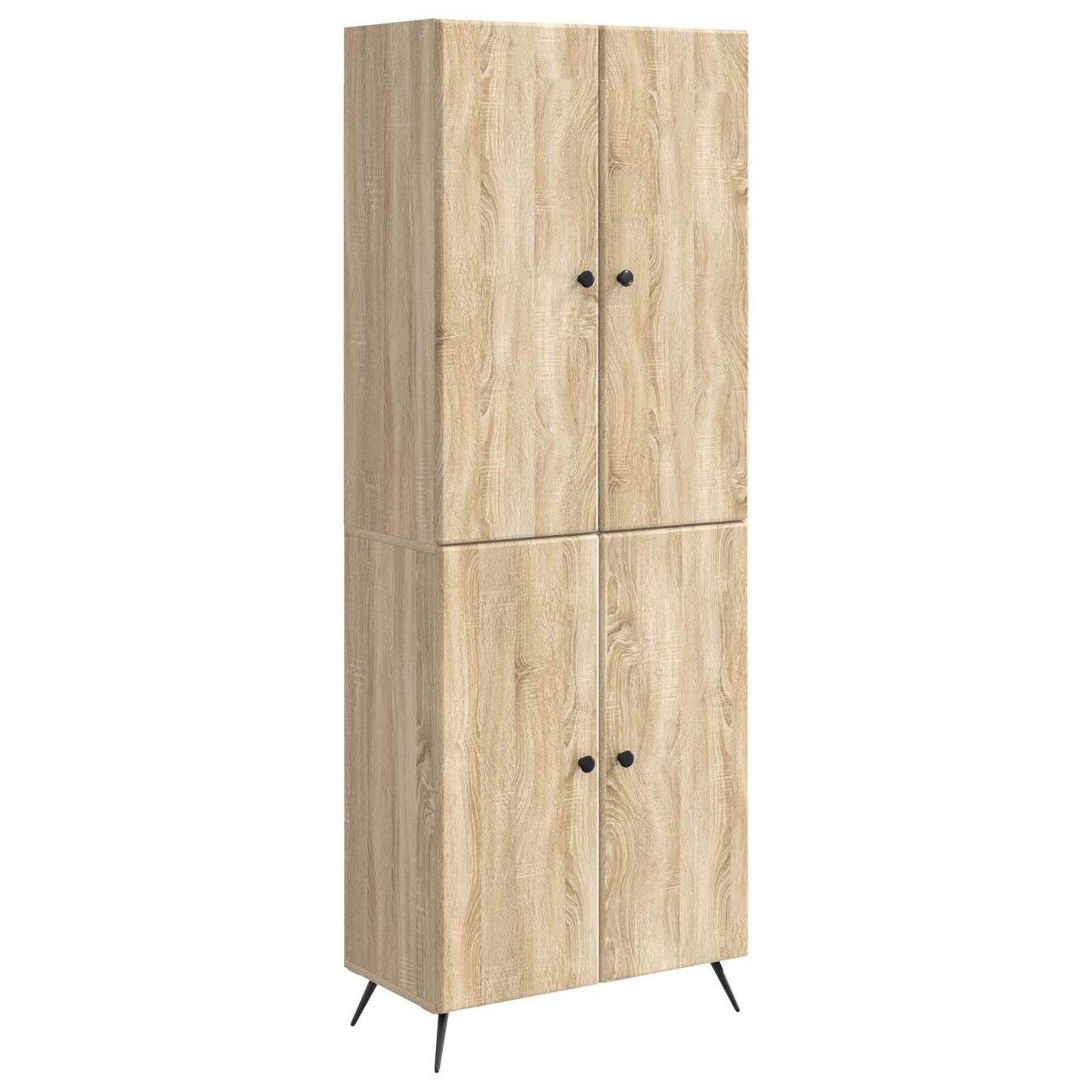 vidaXL Cabinet Set 2 pcs Sonoma Oak Engineered Wood