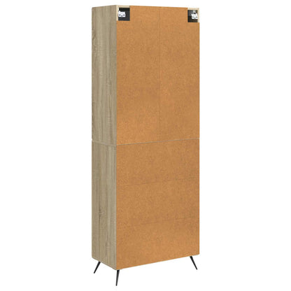 vidaXL Cabinet Set 2 pcs Sonoma Oak Engineered Wood