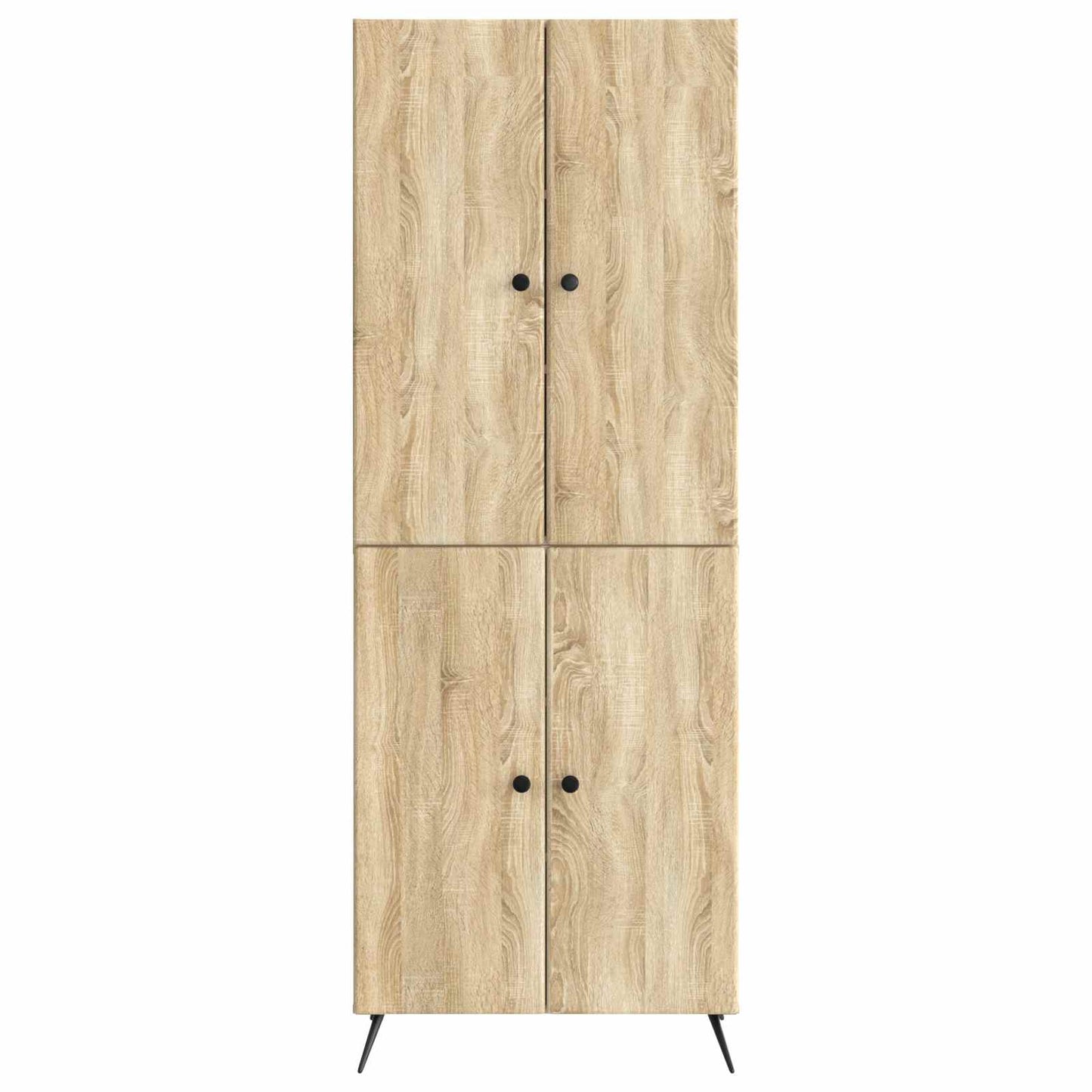 vidaXL Cabinet Set 2 pcs Sonoma Oak Engineered Wood