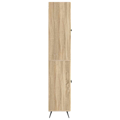 vidaXL Cabinet Set 2 pcs Sonoma Oak Engineered Wood