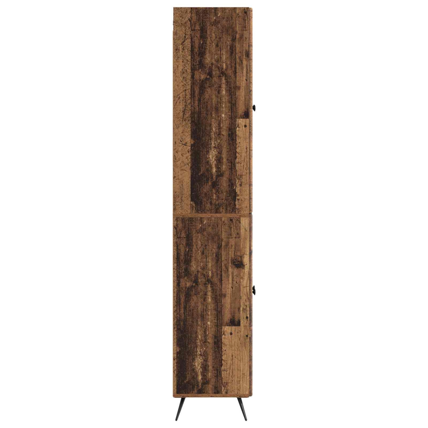vidaXL Cabinet Set 2 pcs Old Wood Engineered Wood