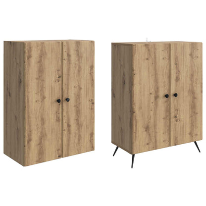 vidaXL Cabinet Set 2 pcs Artisan Oak Engineered Wood