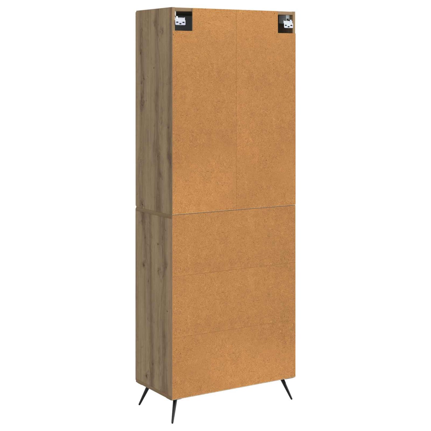 vidaXL Cabinet Set 2 pcs Artisan Oak Engineered Wood