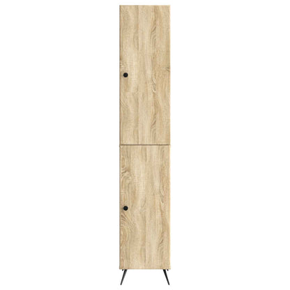vidaXL Cabinet Set 2 pcs Sonoma Oak Engineered Wood