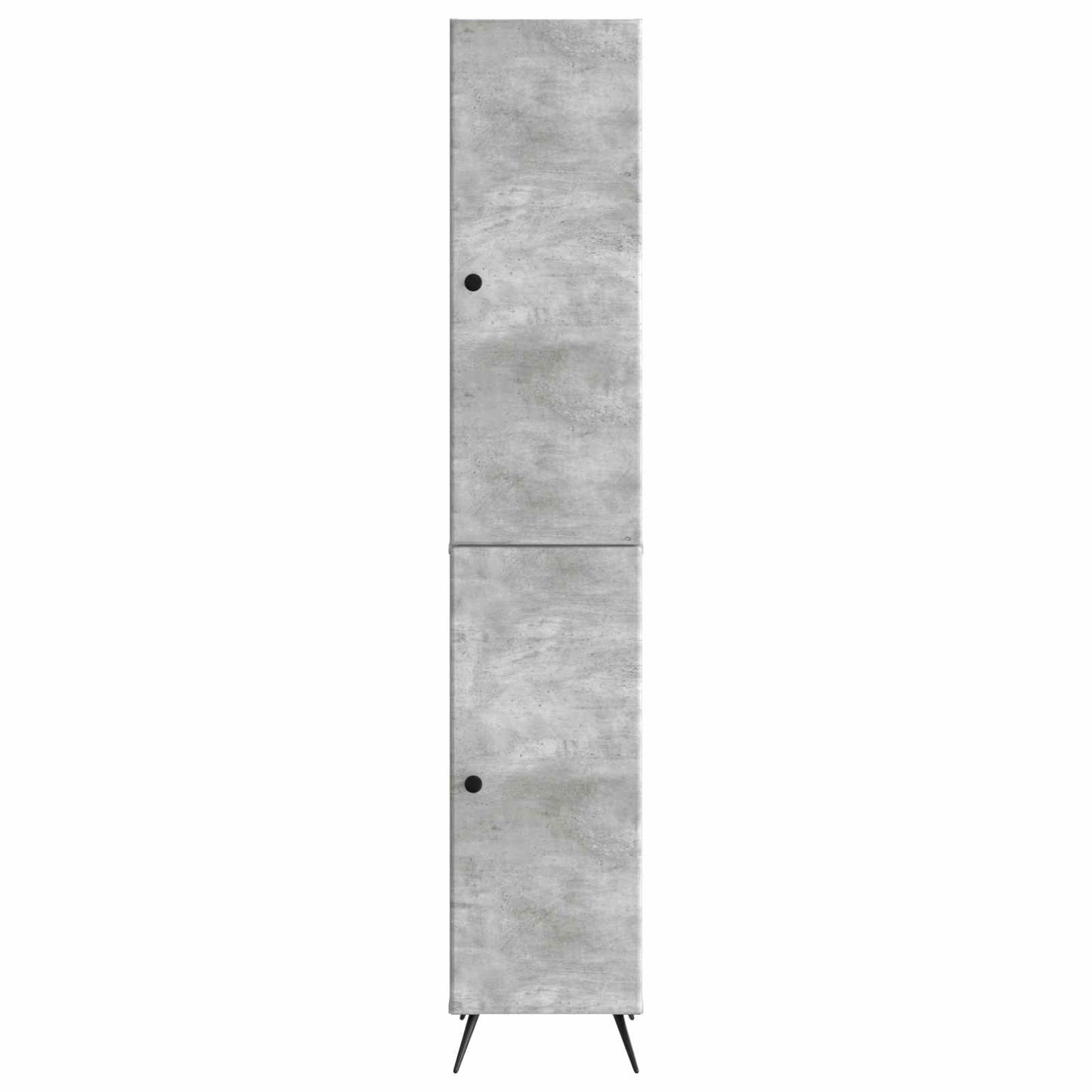 vidaXL Cabinet Set 2 pcs Concrete Grey Engineered Wood
