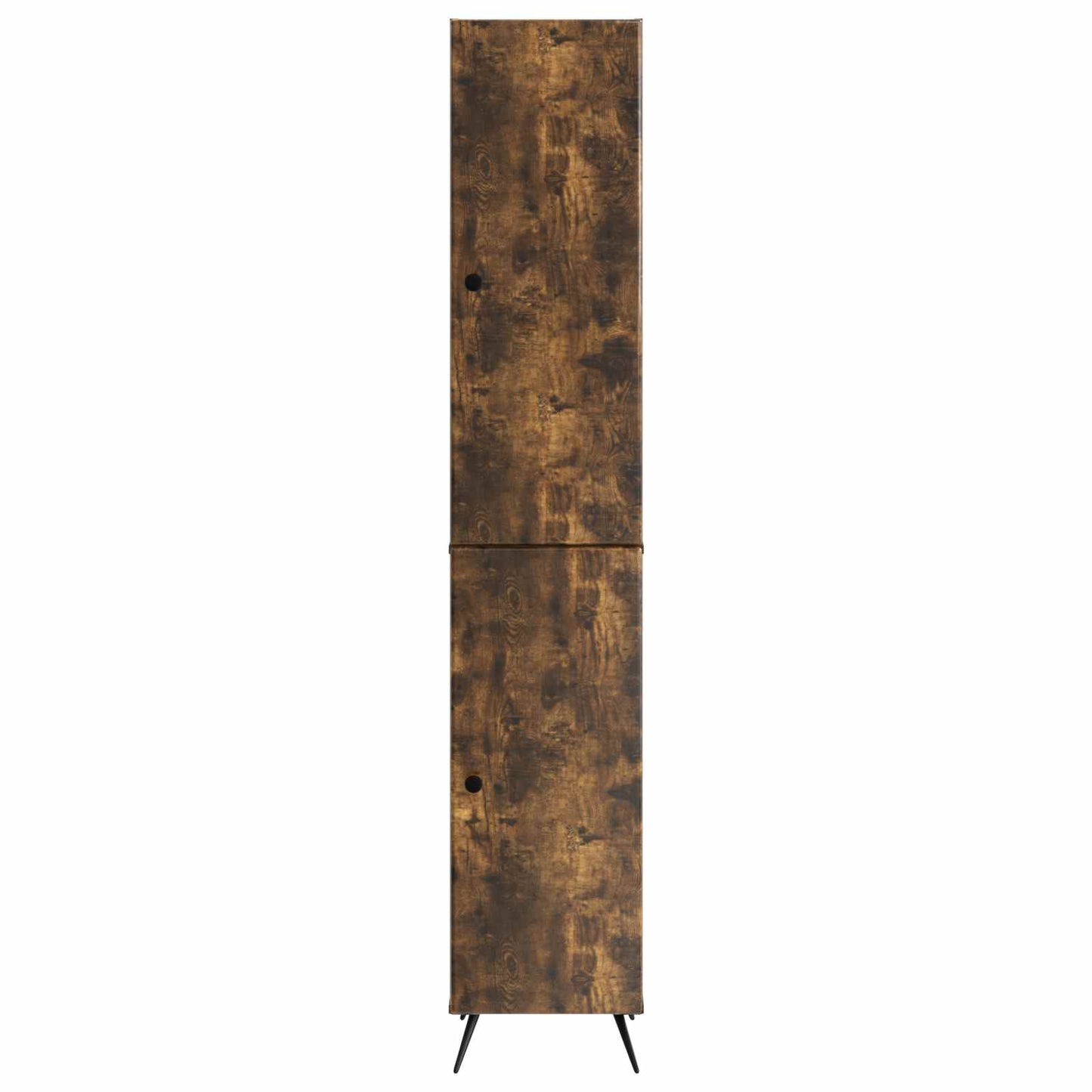 vidaXL Cabinet Set 2 pcs Smoked Oak Engineered Wood