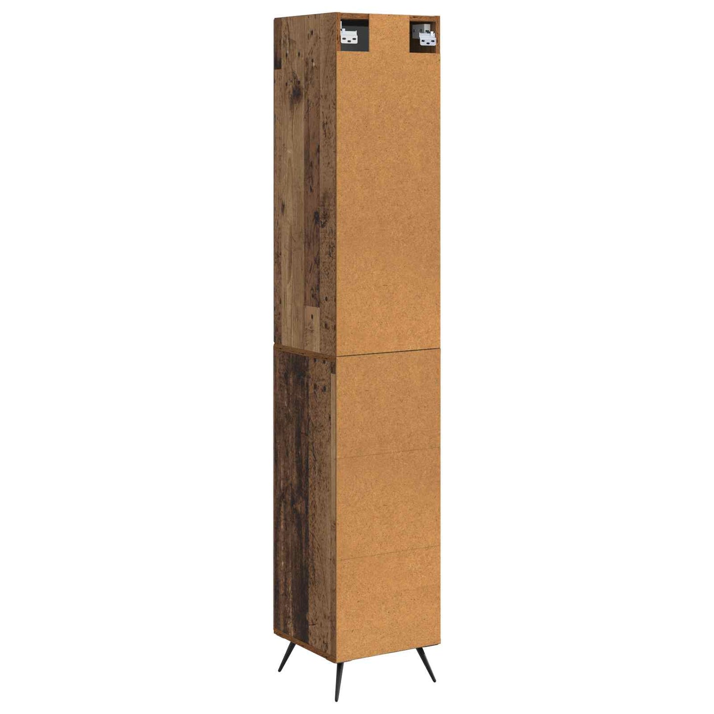 vidaXL Cabinet Set 2 pcs Old Wood Engineered Wood