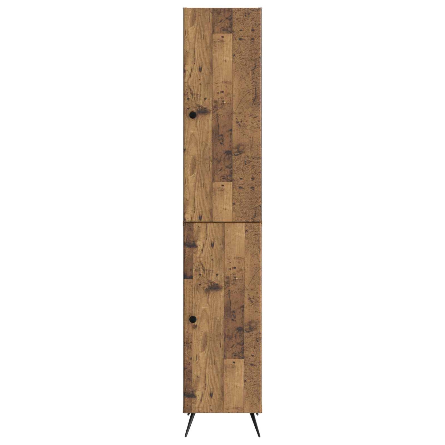 vidaXL Cabinet Set 2 pcs Old Wood Engineered Wood