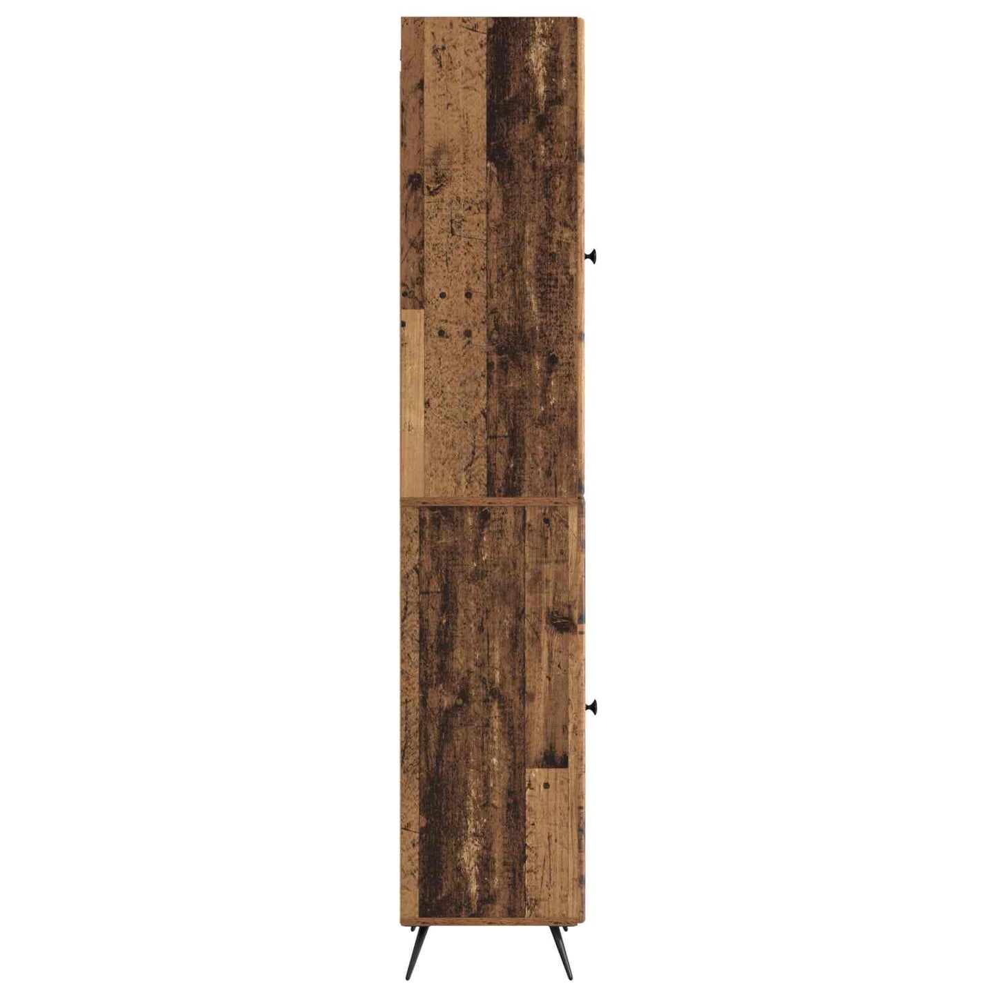vidaXL Cabinet Set 2 pcs Old Wood Engineered Wood