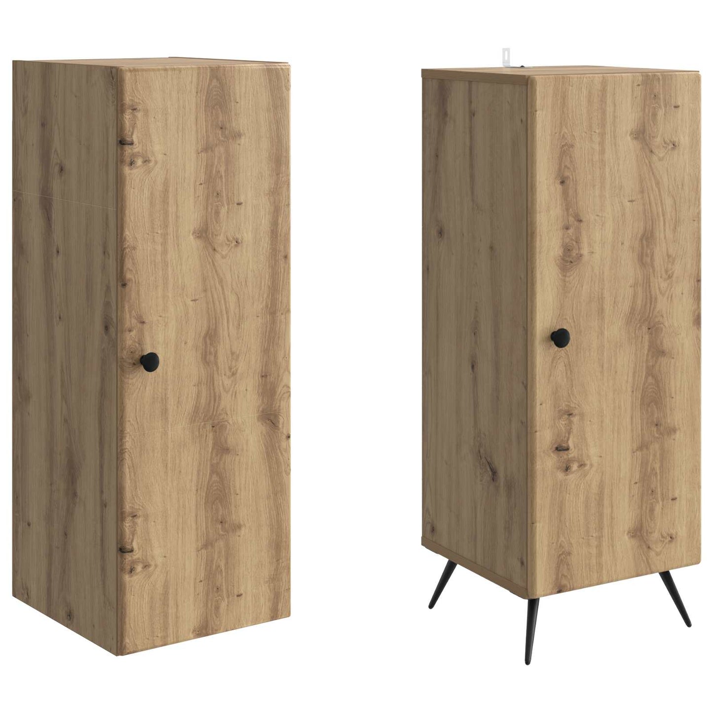vidaXL Cabinet Set 2 pcs Engineered Wood