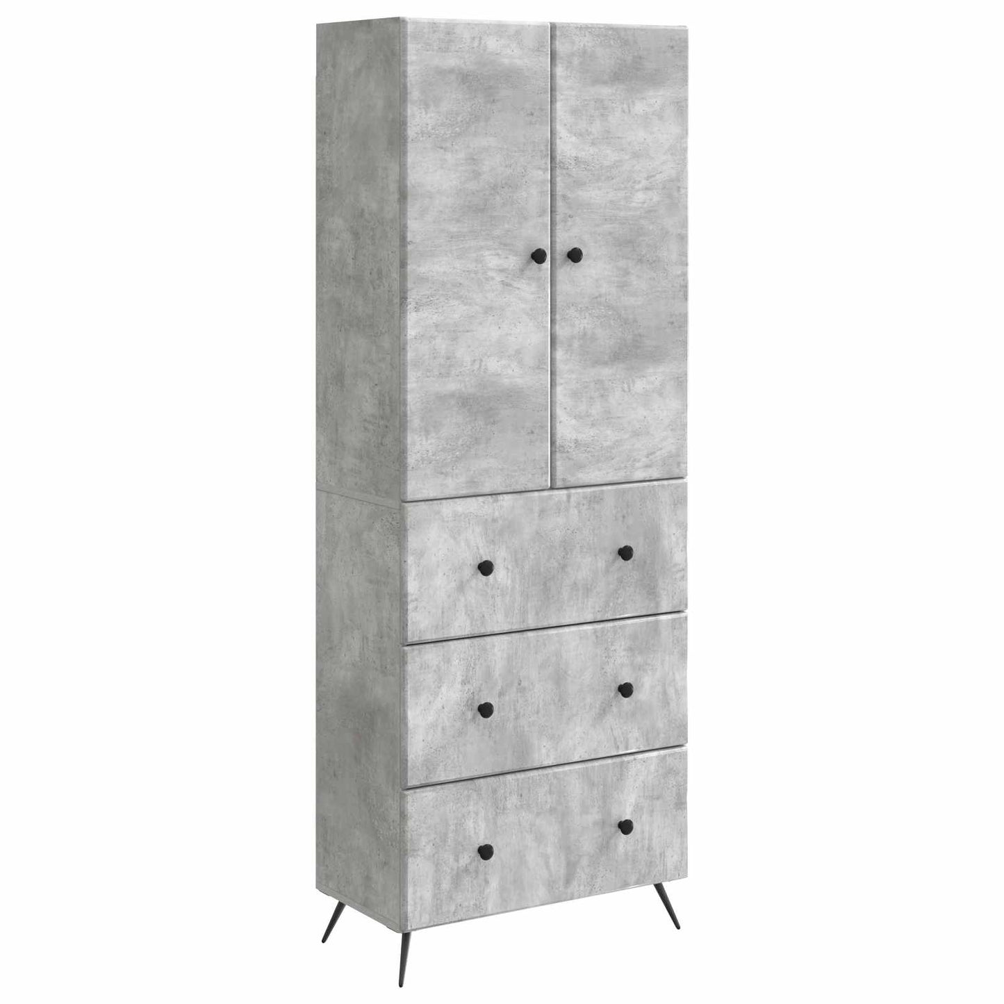 vidaXL Cabinet Set 2 pcs 66 x 34.5 x 90 cm Engineered Wood