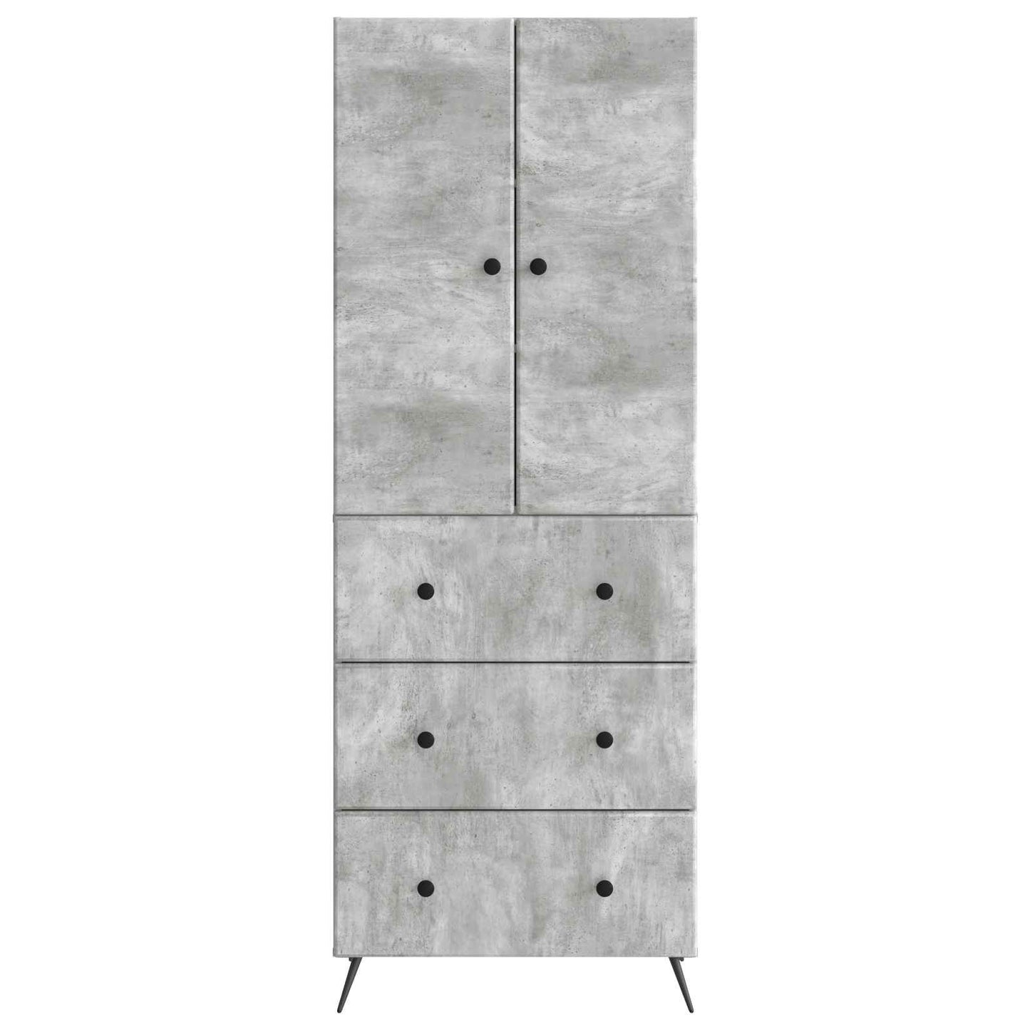 vidaXL Cabinet Set 2 pcs 66 x 34.5 x 90 cm Engineered Wood