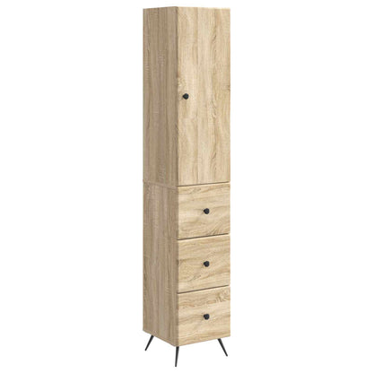 vidaXL Cabinet Set 2 pcs 34.5 x 34.5 x 90 cm Engineered Wood