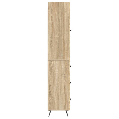vidaXL Cabinet Set 2 pcs 34.5 x 34.5 x 90 cm Engineered Wood