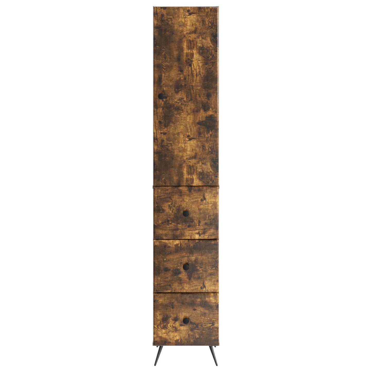 vidaXL Cabinet Set 2 pcs Smoked Oak 34.5 x 34.5 x 90 cm
