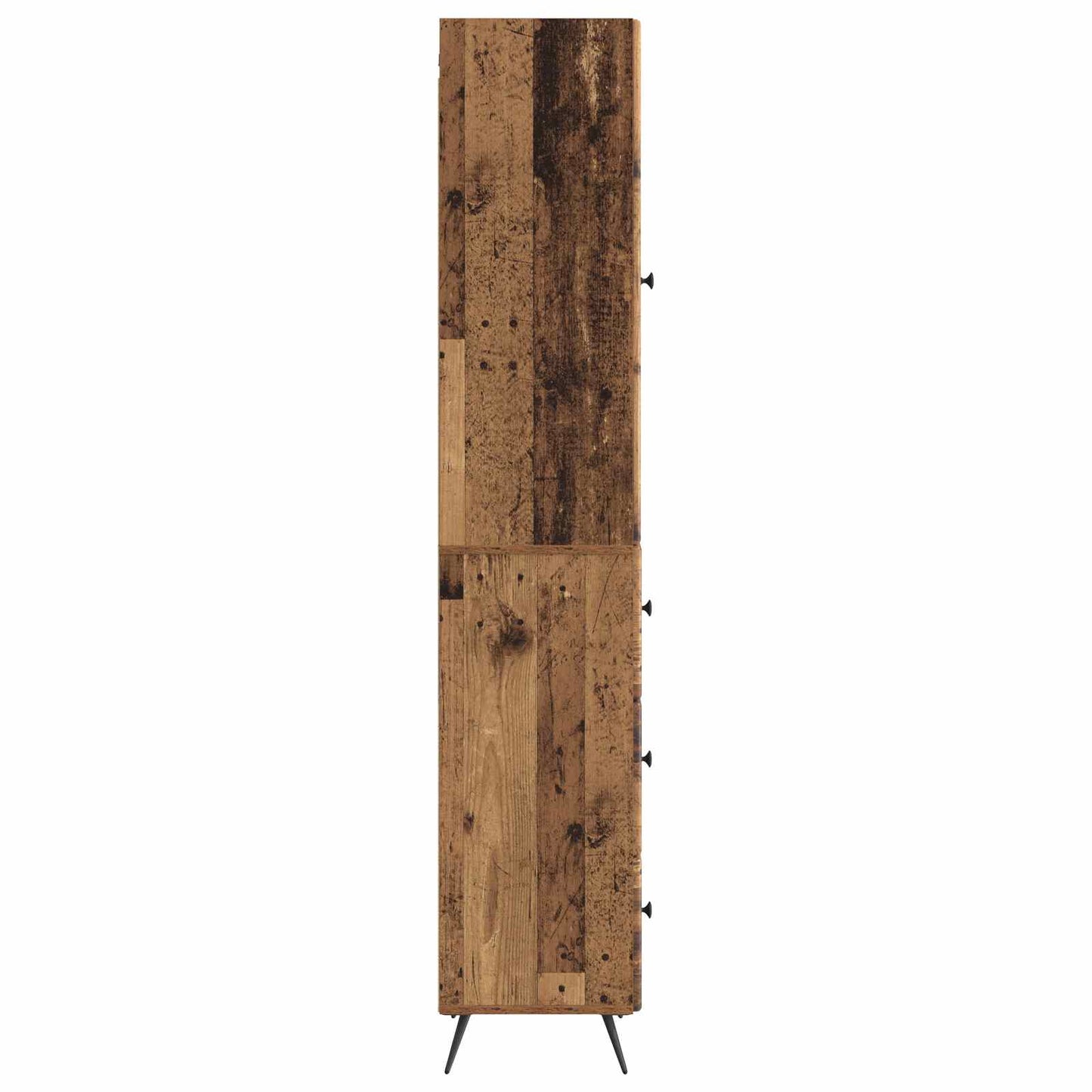 vidaXL Cabinet Set 2 pcs 34.5 x 34.5 x 90 cm Engineered Wood Old Wood