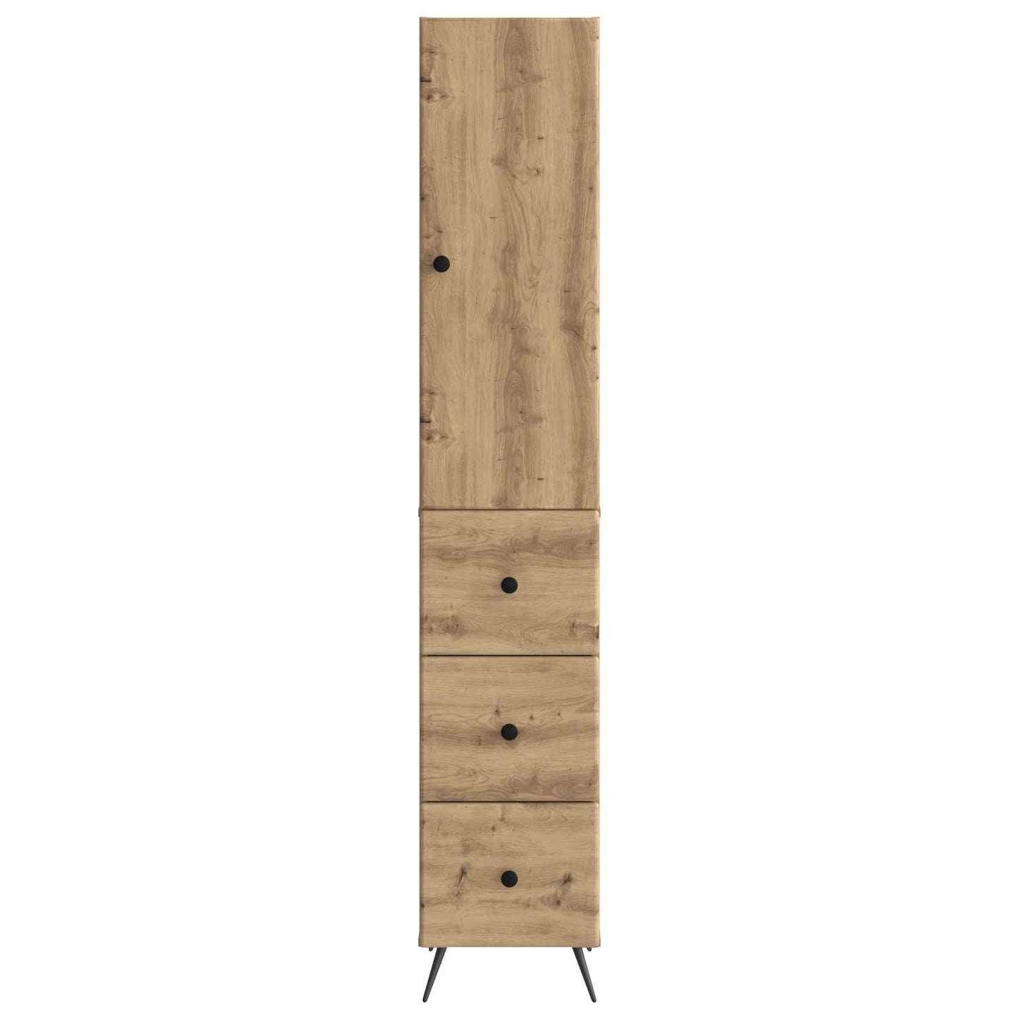 vidaXL Cabinet Set 2 pcs Artisan Oak 34.5 x 34.5 x 90 cm