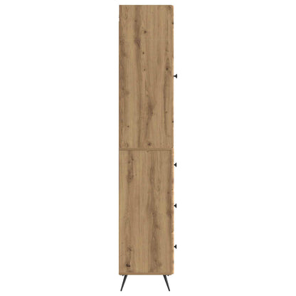 vidaXL Cabinet Set 2 pcs Artisan Oak 34.5 x 34.5 x 90 cm