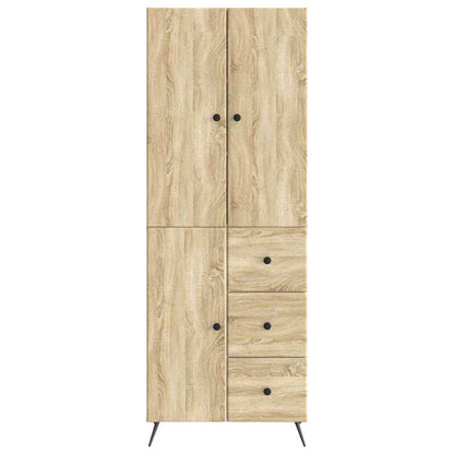 vidaXL Cabinet Set 2 pcs Sonoma Oak Engineered Wood