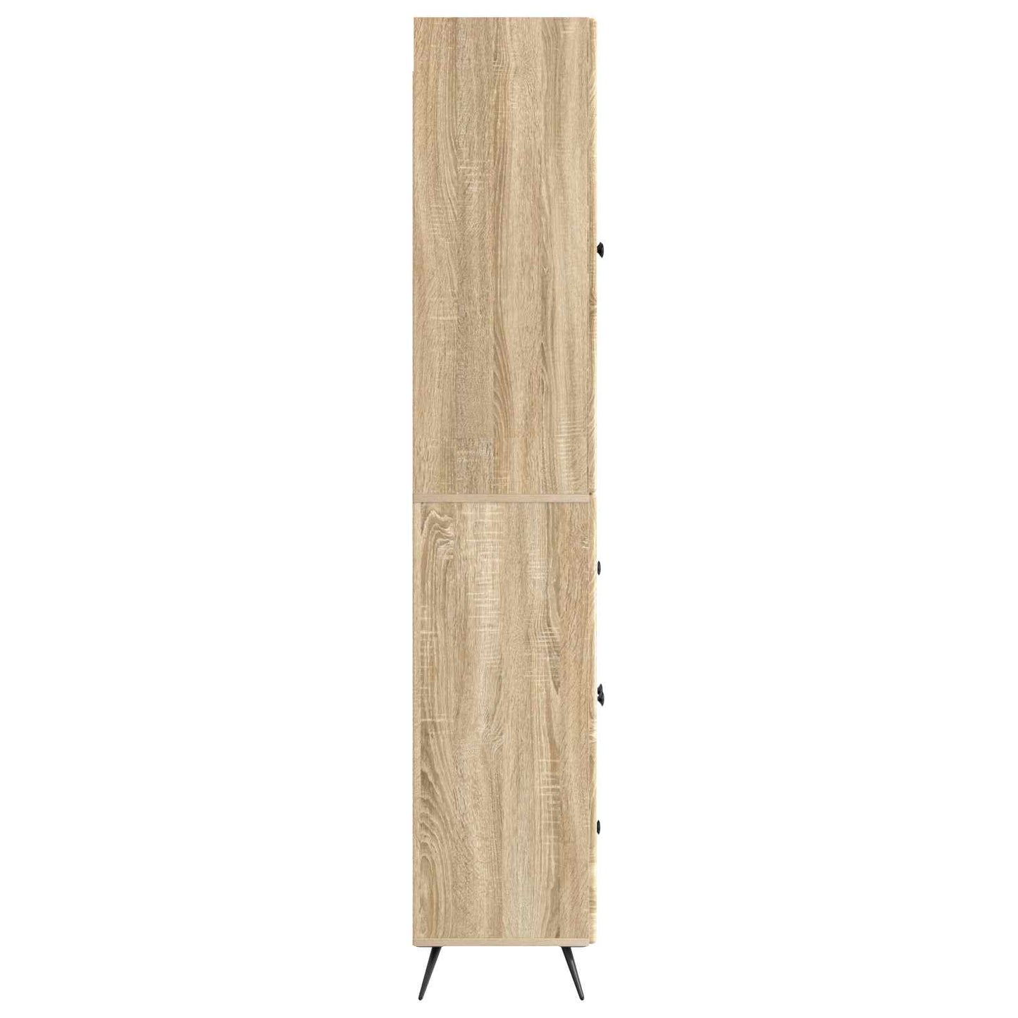 vidaXL Cabinet Set 2 pcs Sonoma Oak Engineered Wood
