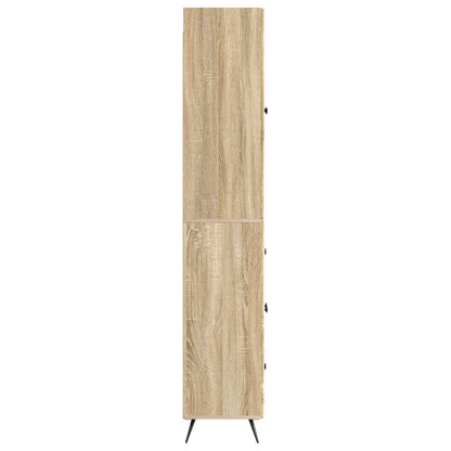 vidaXL Cabinet Set 2 pcs Sonoma Oak Engineered Wood